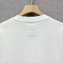 人気・半袖Tシャツ 定価2万◆Emmauela・イタリア・ミラノ発◆コットン100％ 高級 通気 快適 スウェット カップル ユニセックス XL/50サイズ_画像5