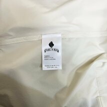 高級 定価4万 FRANKLIN MUSK・アメリカ・ニューヨーク発 長袖シャツ 上品 快適 接触冷感 洗練 縞柄 ライトアウター トップス サイズ3_画像10