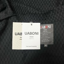 個性EU製＆定価7万◆UABONI*Paris*上下セット*ユアボニ*パリ発◆薄手 快適 速乾 総柄 フリンジ 立体感 半袖シャツ ハーフパンツ XL/50_画像10