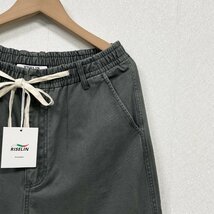 最高級ヨーロッパ製※定価5万◆ブルガリア発※RISELIN チノパンツ デニムパンツ コットン 吸湿 快適 無地 ストリート ボトムス 定番 2XL_画像5