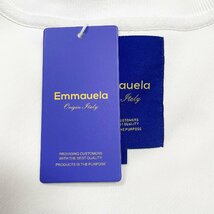 個性・トレーナー 定価4万◆Emmauela・イタリア・ミラノ発◆コットン100％ オシャレ 薄手 柔らかい 快適 ネコ スウェット 男女兼用 2XL/52_画像8