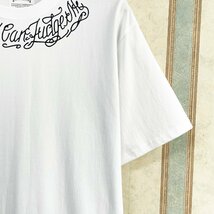 定番 定価2万 FRANKLIN MUSK・アメリカ・ニューヨーク発 半袖Tシャツ 薄手 快適 通気 英字柄 カットソー スウェット レジャー 夏 サイズ2_画像5