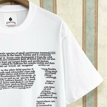 人気 定価2万 FRANKLIN MUSK・アメリカ・ニューヨーク発 半袖Tシャツ 薄手 通気 吸汗 ネコ 英字 カットソー 可愛い カジュアル 定番 4_画像7