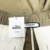 人気ヨーロッパ製※定価3万◆ブルガリア発※RISELIN ショートパンツ コットン100％ ゆったり 通気 爽やか 無地 定番 半ズボン 短パン 夏 M_画像9