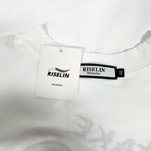 絶賛ヨーロッパ製※定価2万◆ブルガリア発※RISELIN 半袖Tシャツ 上品 綿100％ 通気 快適 個性 ピエロ 遊び心 アメカジ カットソー 2XL/52_画像10