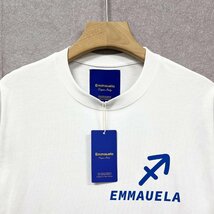 個性・Tシャツ 定価2万◆Emmauela・イタリア・ミラノ発◆上品 快適 薄手 ゆったり いて座 ケンタウロス カットソー ユニーク 春夏 2XL/52_画像3