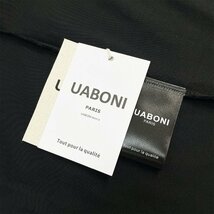 高級EU製＆定価2万◆UABONI*Paris*半袖Tシャツ*ユアボニ*パリ発◆上質 快適 通気 ゆったり 人気 個性 レトロ カットソー アメカジ 普段着XL_画像9