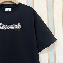 定番 定価2万 FRANKLIN MUSK・アメリカ・ニューヨーク発 半袖Tシャツ コットン100％ 吸汗通気 薄手 英字 シンプル カットソー 男女兼用 XL_画像6