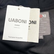 上級EU製＆定価4万◆UABONI*Paris*パーカー*ユアボニ*パリ発◆コットン 個性 ゆったり 柔らかい トップス 体型カバー 秋冬 L/48サイズ_画像8