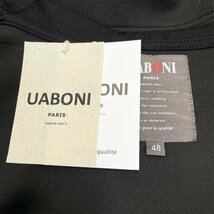 定番EU製＆定価5万◆UABONI*Paris*パーカー*ユアボニ*パリ発◆コットン100％ 上品 快適 笑顔 カットソー スウェット プルオーバー 2XL/52_画像7