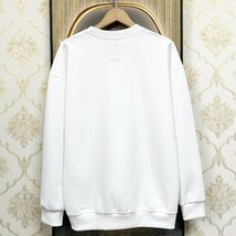 高級EU製＆定価4万◆UABONI*Paris*トレーナー*ユアボニ*パリ発◆上品 個性 吸湿 クマ カラフル 長袖 カットソー ユニセックス XL/50サイズ_画像2