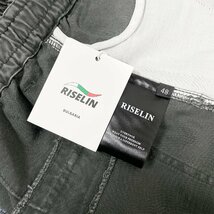 最高級ヨーロッパ製※定価5万◆ブルガリア発※RISELIN チノパンツ デニムパンツ コットン 吸湿 快適 無地 ストリート ボトムス 定番 XL_画像7