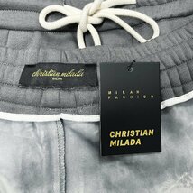 定価5万★christian milada・ミラノ発・スウェットパンツ★上質 裏起毛 快適 暖か ゆったり 防寒 ズボン チノパン スポーツ L/48サイズ_画像8