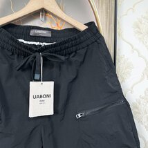 定番EU製＆定価3万◆UABONI*Paris*ショートパンツ*ユアボニ*パリ発◆上質 薄手 通気 涼しい 個性 ハーフパンツ メンズ 日常 スポーツ M/46_画像7