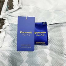 個性・ショートパンツ 定価3万◆Emmauela・イタリア・ミラノ発◆人気 薄手 超軽量 速乾 リップル生地 波線柄 半ズボン メンズ リゾート M_画像8