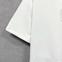 高級ヨーロッパ製※定価2万◆ブルガリア発※RISELIN 半袖Tシャツ 快適 薄手 無地 洗練 オシャレ カットソー プルオーバー ユニセックス XL_画像5