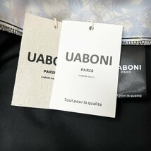 個性EU製＆定価4万◆UABONI*Paris*長袖シャツ*ユアボニ*パリ発◆上質 薄手 ソフト 吸汗速乾 お洒落 ベア レジャー ジャケット 2XL/52サイズ_画像9