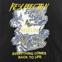 最高級ヨーロッパ製※定価2万◆ブルガリア発※RISELIN 半袖Tシャツ 上品 通気 薄手 イラスト カットソー スウェット レトロ 男女兼用 L/48_画像6