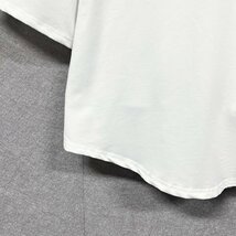 高級ヨーロッパ製※定価2万◆ブルガリア発※RISELIN 半袖Tシャツ コットン100％ ソフト 薄手 無地 別布 スウェット ベーシック デイリー2XL_画像5