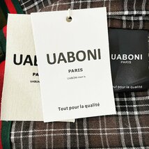 最高峰EU製＆定価18万◆UABONI*Paris*ライダース*ユアボニ*パリ発◆最上級羊革 INDIANS 豪華刺繍 レザーMA-1フライトジャケット 革ジャン M_画像10