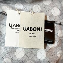 個性EU製＆定価7万◆UABONI*Paris*上下セット*ユアボニ*パリ発◆上質 通気 オシャレ 水玉柄 半袖シャツ ショートパンツ スポーツ M/46_画像9