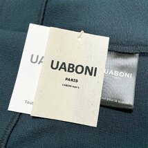 ★★最上級EU製＆定価4万◆UABONI*Paris*ポロシャツ*ユアボニ*パリ発◆高級リネン/麻生地 上品 紳士 通気 ビジネス 通勤 ゴルフ 2XL/52_画像10