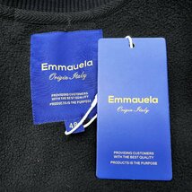 枚限定・トレーナー 定価3万◆Emmauela・イタリア・ミラノ発◆上品 肉厚 裏起毛 ハート刺繍 パーカー ウエスト 日常 レジャー L/48サイズ_画像10