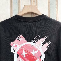 個性 定価2万 FRANKLIN MUSK・アメリカ・ニューヨーク発 半袖Tシャツ コットン100％ 快適 可愛い 速乾 スウェット ユニセックス サイズ2_画像5