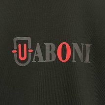 人気EU製＆定価4万◆UABONI*Paris*トレーナー*ユアボニ*パリ発◆エジプト綿 ソフト 通気 快適 スウェット ロゴ おしゃれ 男女兼用 XL/50_画像6