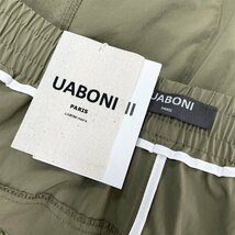 人気EU製＆定価3万◆UABONI*Paris*ショートパンツ*ユアボニ*パリ発◆快適 通気 速乾 無地 ハーフパンツ ボトムス 短パン メンズ L/48_画像10