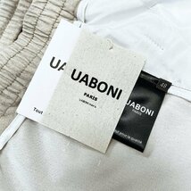 個性EU製＆定価3万◆UABONI*Paris*ショートパンツ*ユアボニ*パリ発◆吸汗 ソフト ダメージ加工 刺繍 半ズボン ハーフパンツ スポーツ 2XL_画像9