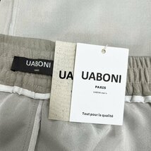 個性EU製＆定価3万◆UABONI*Paris*ショートパンツ*ユアボニ*パリ発◆快適 通気 グラデーション 刺繍 スウェット ハーフパンツ 短パン 夏 XL_画像10