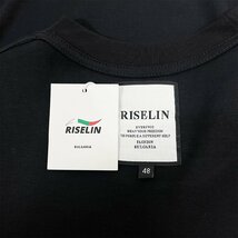 高級ヨーロッパ製※定価2万◆ブルガリア発※RISELIN 半袖Tシャツ 上質 薄手 通気 プリント 遊び心 トップス カットソー 個性 夏服 M/46_画像7