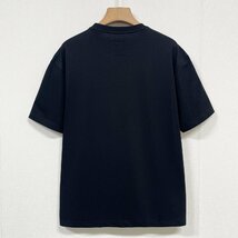 新作ヨーロッパ製※定価2万◆ブルガリア発※RISELIN 半袖Tシャツ コットン100％ 吸湿速乾 薄手 個性 英字 刺繍 遊び心 カットソー 夏 L/48_画像2