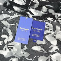 高級・上下セット 定価7万◆Emmauela・イタリア・ミラノ発◆超軽量 速乾 薄手 清涼 半袖シャツ ショートパンツ アロハシャツ 総柄 M/46_画像10