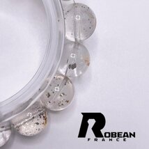 レア EU製 定価9万円★ROBEAN・ハーキマーダイヤモンド★パワーストーン ブレスレット 天然石 原石 綺麗 高級 お守り 12.2-12.8mm 1002H213_画像6