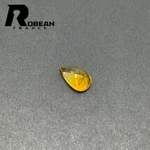 高級 EU製 定価12万円★ROBEAN・シトリンファントム★パワーストーン 天然石 原石 綺麗 高級 お守り 10.9*16.5*7.6mm 1001G1340_画像8