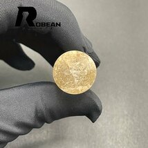 上品 EU製 定価9万円★ROBEAN・ガーデンルチルペンダント★パワーストーン 天然石 庭園水晶 浄化 綺麗 32.9*17.6mm 1001G1399_画像7