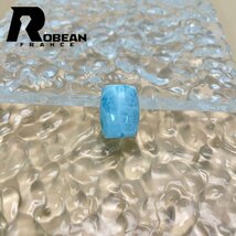 貴重 EU製 定価5万円★ROBEAN・チベット天珠★パワーストーン アクセサリー ラリマー 天然石 癒し 平和 お守り 約19.5*14.7mm Y510007_画像8