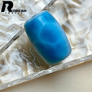 上品 EU製 定価9万円★ROBEAN・チベット天珠★パワーストーン アクセサリー ラリマー 天然石 癒し 平和 お守り 約21*14mm 1003k439