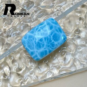 絶賛 EU製 定価22万円★ROBEAN・ラリマーペンダント★パワーストーン アクセサリー 天然石 高級 綺麗 お守り 約35.3*26*11.8mm Z410047