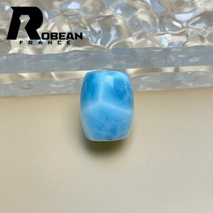 綺麗 EU製 定価5万円★ROBEAN・チベット天珠★パワーストーン アクセサリー ラリマー 天然石 癒し 平和 お守り 約16.4*12.8mm Y525049