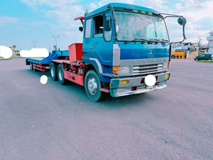 Mitsubishi　Fuso　Trailer　重機運搬　回送　truck　V10　希少　旧vehicle　鹿児島　九州　Must Sell　