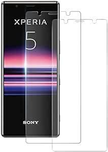 【2枚セット】Xperia5 ガラスフィルム Xperia5 フィルム エクスペリア5 保護フィルム 強化ガラス SO-01M S