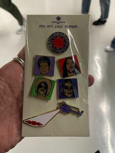 レッドチリペッパーズ ピンバッジ 2024 東京ドーム　RED HOT CHILI PEPPERS レッチリ 限定品