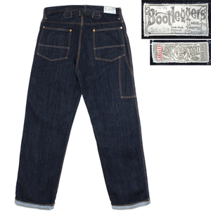  valuable not yet have on! BOOTLEGGERS genuine navy blue & out of print * steam roller Denim painter's pants! FREEWHEELERS mccoy 501xx bucob-torega-z