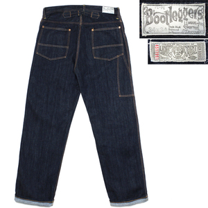  ценный неношеный! BOOTLEGGERS подлинный темно-синий & распроданный * пар ролик Denim painter's pants! FREEWHEELERS mccoy 501xx bucob-torega-z