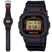 新製品カシオDW-5600AI-1JR 【国内正規品】G-SHOCK アンドレス・イニエスタ シグネチャーモデル　デジタル メンズ_画像2