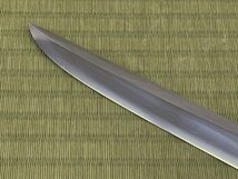 武具 短刀 國宗 24cm 直刃 白鞘 認定書 日本刀 刀剣 備後 骨董品 美術品 5808lhyN_画像3