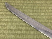 武具 刀 63.5cm 無銘 湾れ 日本刀 白鞘 骨董品 古美術品 9304khyN_画像3